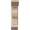 Ekena Millwork Funston Slat Smooth Bracket w/ Offset Brace, Douglas Fir, 7 1/2"W x 20"D x 32"H BKT0806X20X32FST06SDF - alternate 3